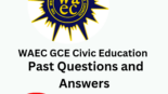 WAEC GCE Civic Education past questions and answers