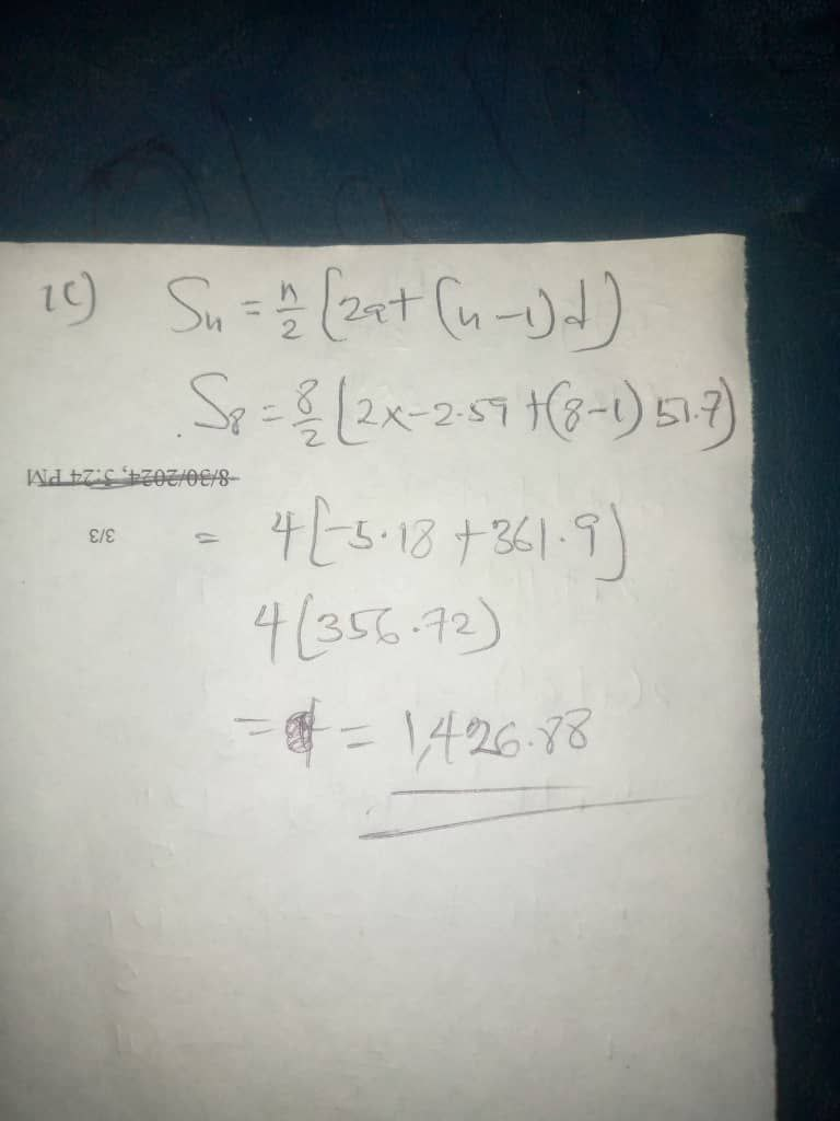 
WAEC GCE Mathematics Questions and Answers