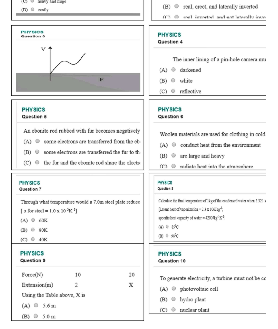 Leaked 2025 JAMB Physics questions and answers exposed