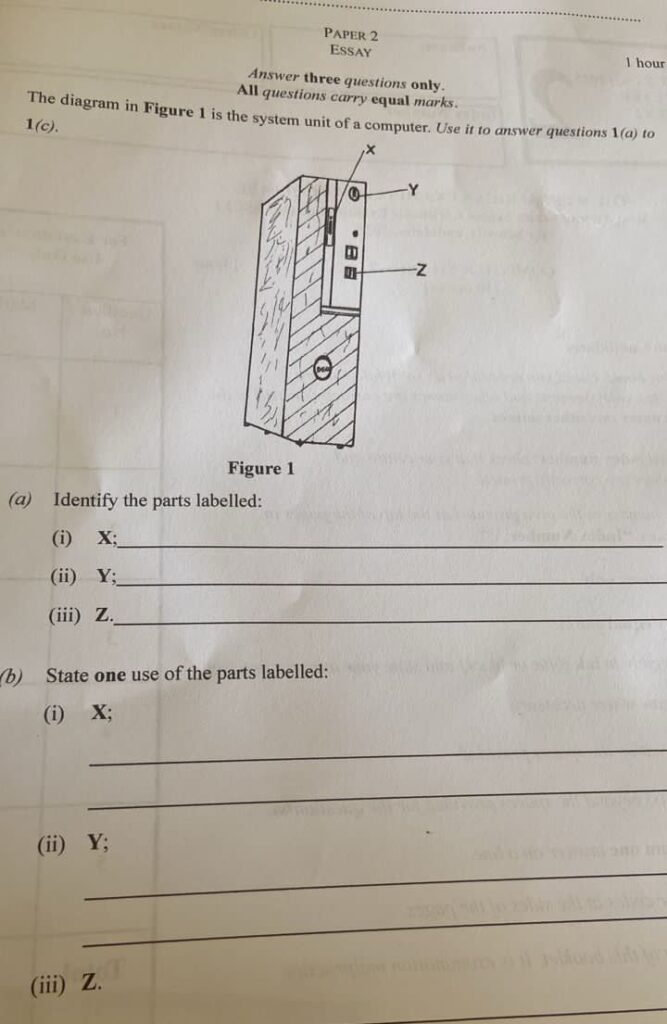 2025 WAEC Computer Studies questions and answers Available